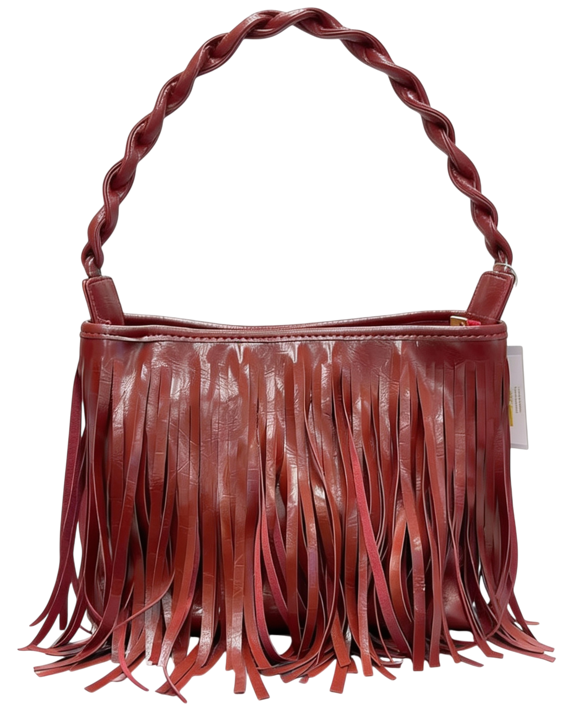 Shoulder Bag with Tassels